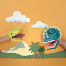 Load image into Gallery viewer, Create Your Own Dinosaur Puppets
